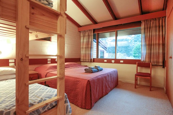 Lodge King and bunks